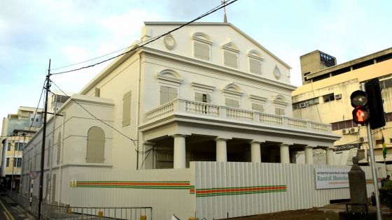 Travaux de rénovation : le théâtre de Port-Louis pourrait rouvrir fin 2024 
