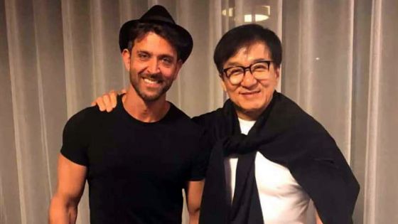 Campagne promotionnelle de Kaabil : Hrithik Roshan rencontre Jackie Chan en Chine