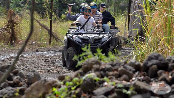 Sweety Moheeputh : elle propose la découverte du Pont Naturel en quad