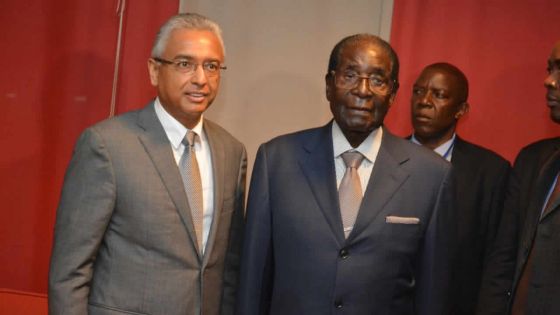 African Economic Platform : le président Robert Mugabe débarque à Maurice 