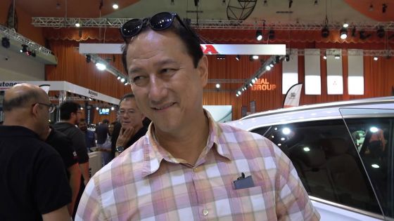 Salon de l’Automobile 2019 : le ministre Alain Wong satisfait de ce qu’il a vu au SVICC