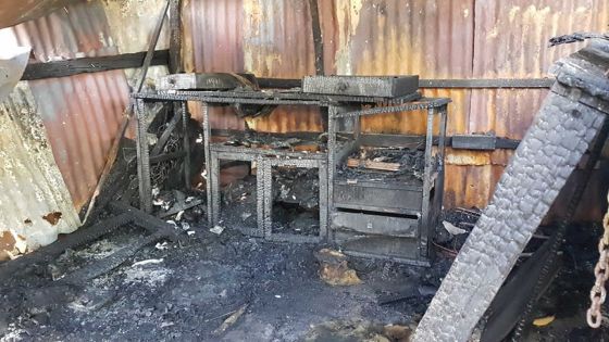À Belle-Mare : prisonnier des flammes, il meurt carbonisé dans sa cabane