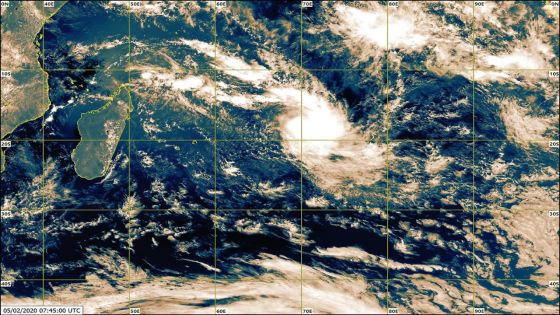 Météo : la tempête tropicale modérée Francisco à 1230 km de Maurice