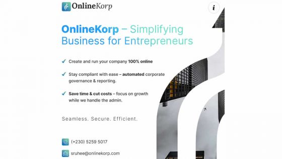 Gestion d’entreprise : la plateforme OnlineKorp officiellement lancée 