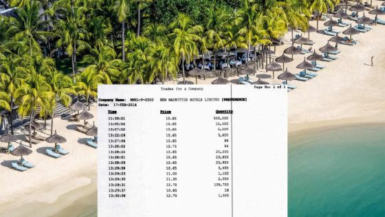 New Mauritius Hotels : des interrogations sur le rôle de la Stock Exchange of Mauritius