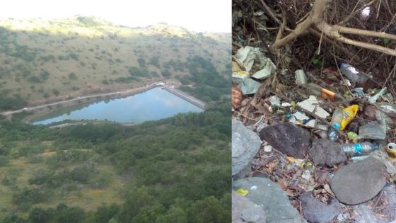 Rodrigues : le site d’un réservoir rempli d’ordures
