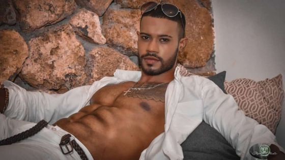 Le Mauricien Alexandre Curpanen au Mr World à Manille