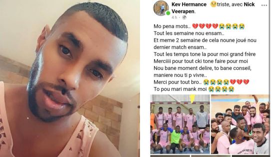 Accident mortel à Médine-Bambous : Jean Nicolas Veerapen, un talentueux handballeur parti trop tôt