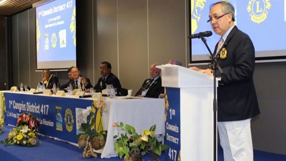 Premier gouverneur du District 417 Lions Club International - Louis-Emmanuel Ng Cheong Tin : «Cultivons l’amitié dans la diversité»