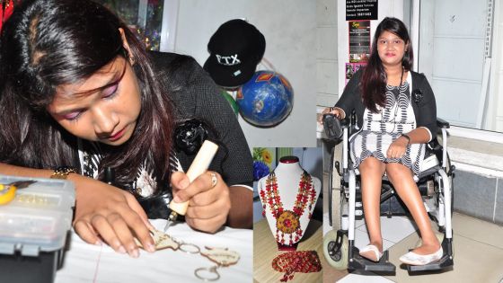 En fauteuil roulant, Jaya Chekori veut montrer que rien n’est impossible