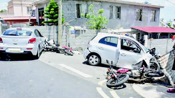 Accidents de la route : en 11 mois, 59 motocyclistes ont perdu la vie
