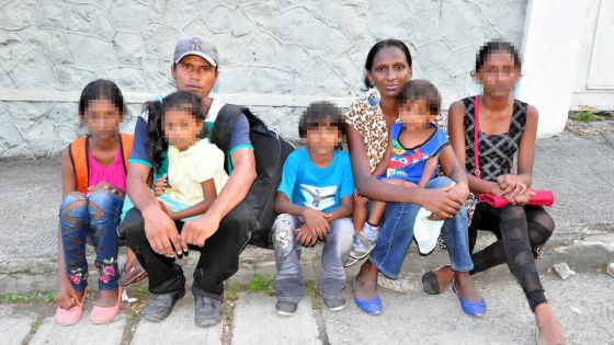 Appel à la solidarité : un couple et ses cinq enfants à la rue