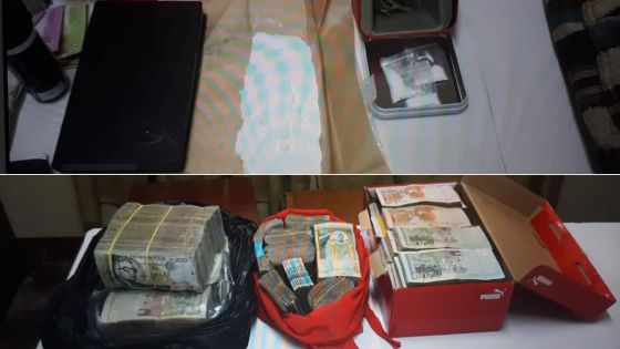 Trafic de Rs 1,2 M de drogue : Thierry Rungasamy coffré avec de la cocaïne, du Skunk et Rs 1,6 M en cash
