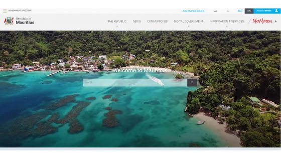 Internet : ce qui change sur le nouveau portail govmu.org