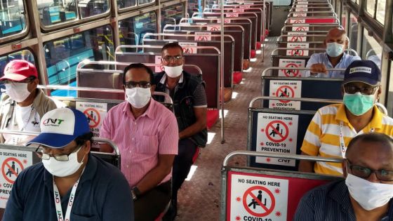 Dans les transports en commun : port du masque obligatoire pour les  passagers 