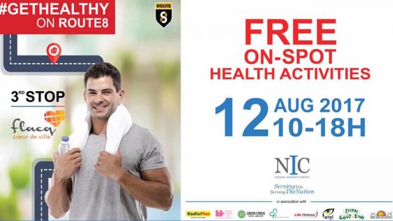La NIC organise une journée de la santé à Flacq Cœur de Ville ce samedi