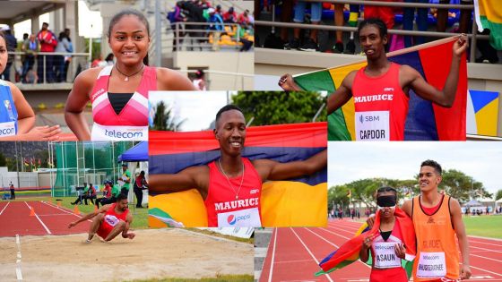 1ère journée d’athlétisme : Maurice  fait une razzia 