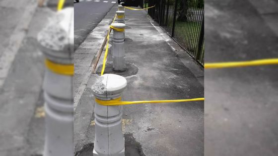 Rue Commerford, Curepipe : l’installation des bornes a débuté