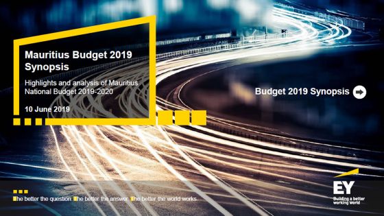 Budget 2019-2020 : découvrez l'analyse d'Ernst & Young Mauritius