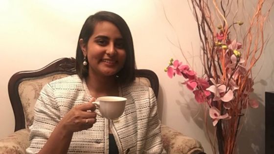 Pause-café avec la Première ministre… Deepshikha Parmessur