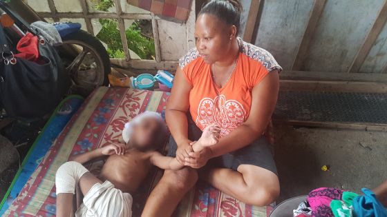 Venue soigner son fils handicapé de 7 ans : une mère et ses enfants en situation de survie à Maurice