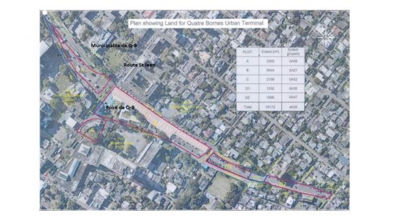 Metro Express : le terminal urbain de Quatre-Bornes sur 18 172 m²