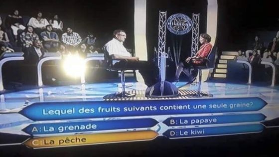 Version mauricienne de Qui veut gagner des millions? : une question fait le buzz