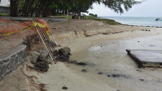 Érosion : la plage de Blue-Bay particulièrement menacée