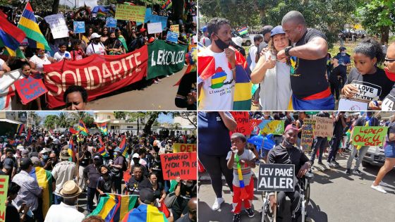 (En images) A une heure du début de la marche citoyenne à Mahébourg