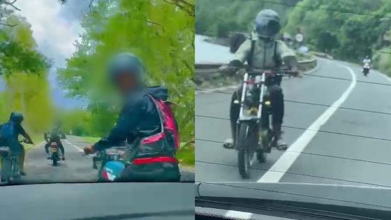 Le Morne - des bikers attaquent une automobiliste - Deux motocyclistes interpellés : « Nou ti pe zis pass laba sa ler la »