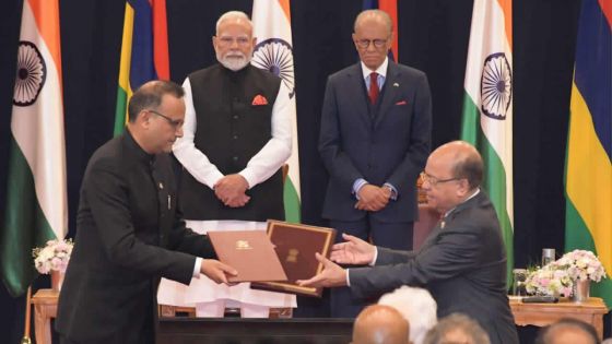 Visite officielle de Modi : signature de plusieurs accords de premier plan