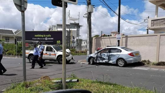 Sodnac : collision entre un véhicule de la police et une voiture