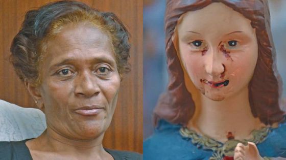Une statuette de la vierge Marie avec des «larmes de sang» - Marie-Françoise : «C’est le deuxième miracle qui se produit dans ma vie»