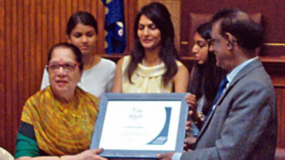 World Diabetes Day : Sir Kailash Ramdenee honoré