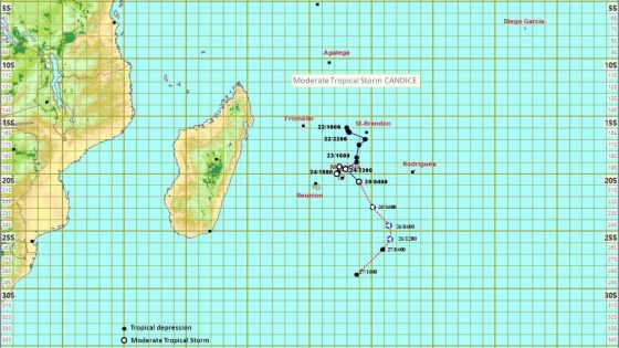 Météo : Candice s’éloigne de Maurice, toutefois l’alerte 2 maintenue