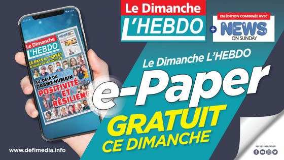 L'édition de ce 21 mars de Le Dimanche-L'Hebdo est disponible en e-paper gratuit.