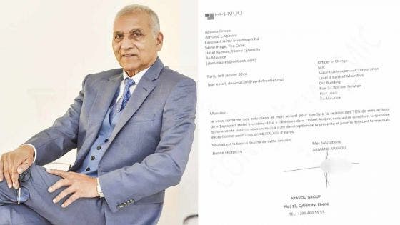 Rachats des actions détenues dans l’hôtel Ambre : la demande ferme de Rs 48 M d’Armand Apavou intéresse la FCC