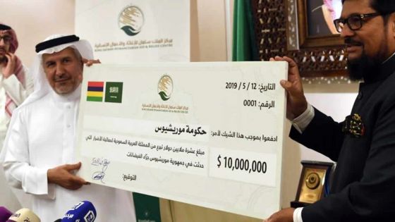 Don de l’Arabie saoudite : Maurice reçoit Rs 350 M et 50 tonnes de dattes