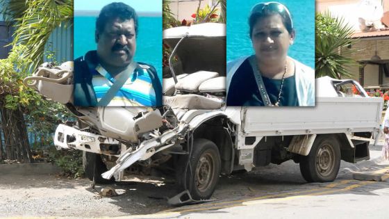 Accident mortel sur la route de Rivière-Noire : le couple Sookhoo uni dans la mort