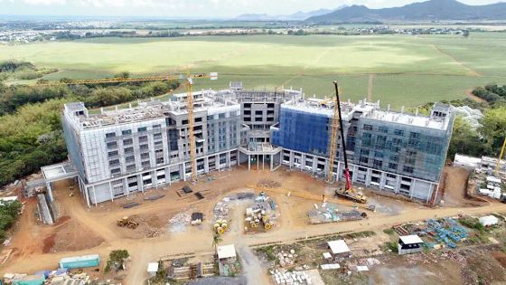 Infrastructures - Hôpital universitaire de Flacq : retard d’un an 