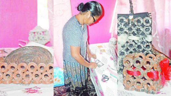 Leena Bhoojhawon : l’art de recycler les vieux journaux