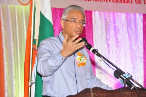 À St-Pierre: Pravind Jugnauth commente les propos de Paul Bérenger sur le Budget