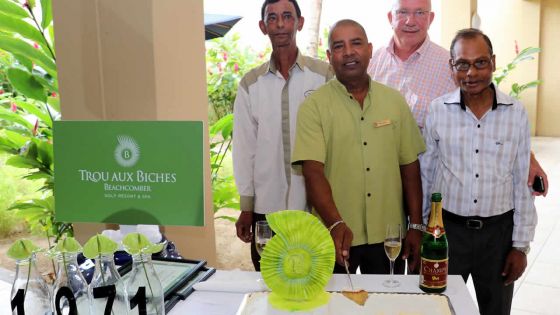 Célébrations : 45 ans pour le Trou aux Biches Beachcomber