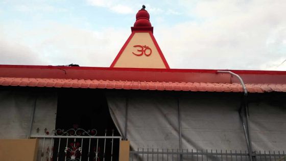 À Terre-Rouge : la foudre s’abat sur un temple