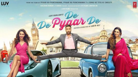 De De Pyaar De : relation amoureuse entre un homme âgé et une jeune fille