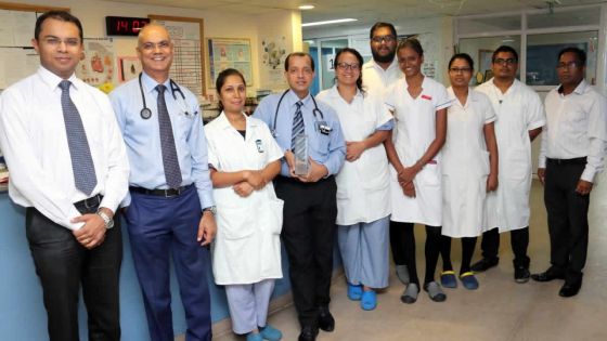 Hôpital Dr A. G. Jeetoo : la Coronary Care Unit de nouveau récompensée