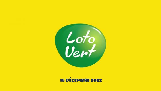 Loto Vert : tirage de ce vendredi 16 Décembre 2022