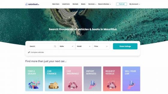 Publireportage - AutoCloud.mu : La nouvelle façon d’acheter et de vendre des véhicules à Maurice