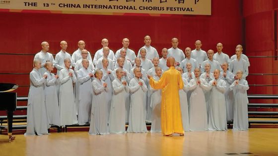 Fête du Printemps : un orchestre de 70 moines à Maurice pour la première fois