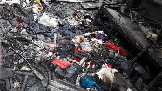 Incendie dans une maison à Roche-Bois